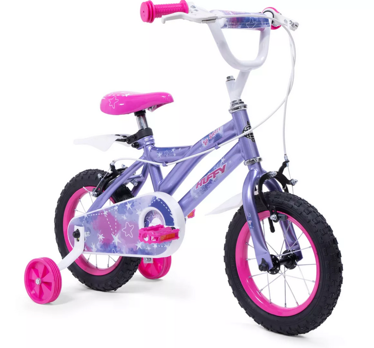 Huffy So Sweet Kids Bike, 12" Wheel, Purple & Pink , 1 pc