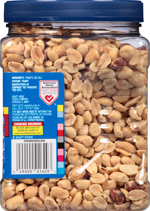 Planters Lightly Salted Dry Roasted Peanuts, 34.5 oz