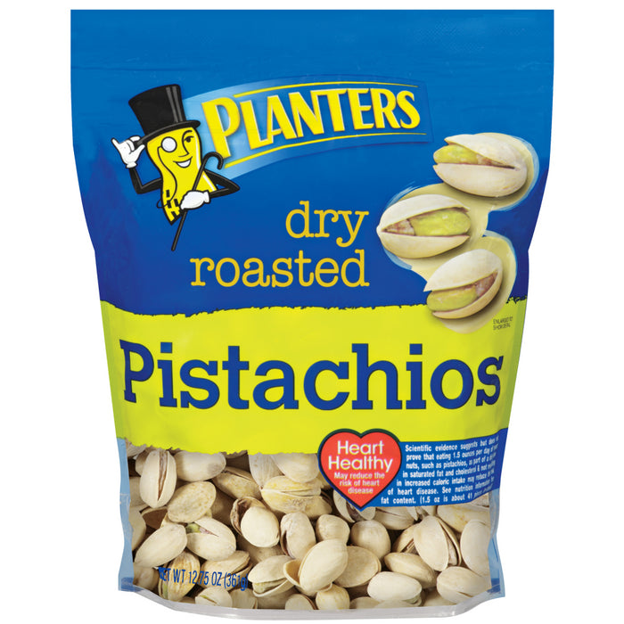 Planters Pistachios, Dry Roasted, 12.75 oz