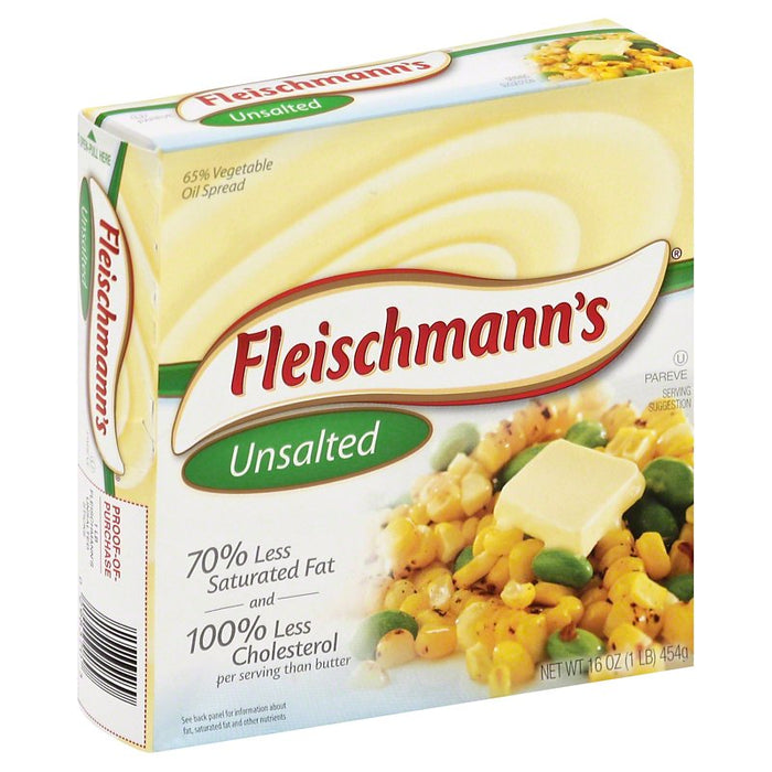 Fleischmann's Unsalted Margarine , 16 oz