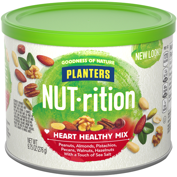 Planters Nutrition Heart Healthy Mixed Nuts , 9.75 oz