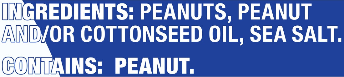 Planters Salted Peanuts with Pure Sea Salt, 56 oz (1.58 kg)