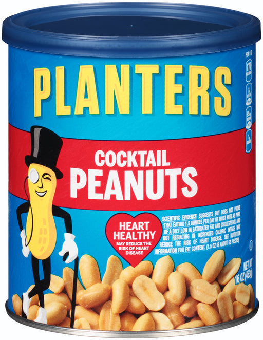 Planters Cocktail Peanuts, 16 oz