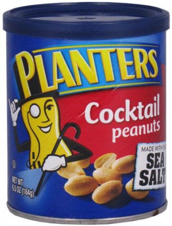 Planters Cocktail Peanuts, 6.5 oz