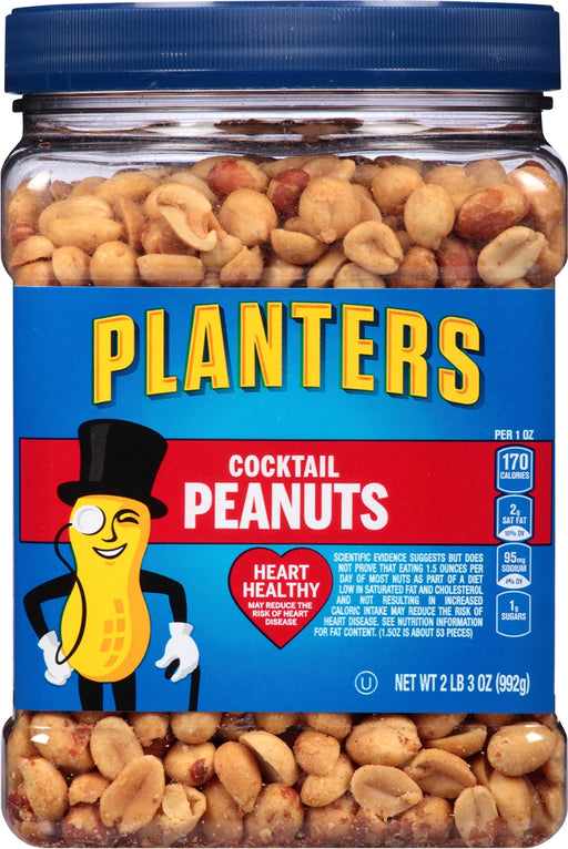 Planters Cocktail Peanuts, 992 gr