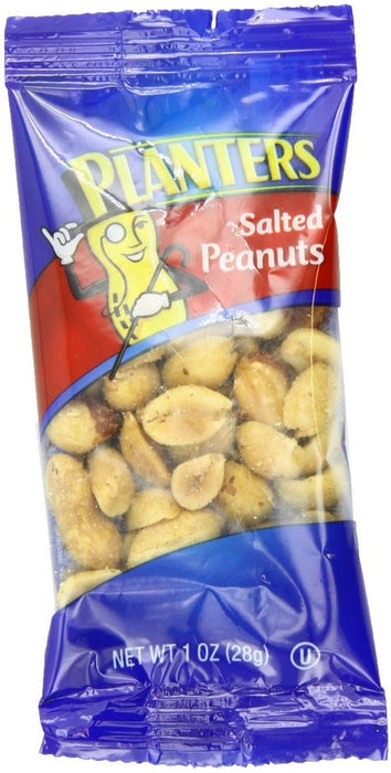 Planters Salted Peanuts 24-Pack , 24 x 1oz