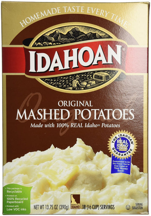 Idahoan Instant Mashed Potatoes, 390 gr
