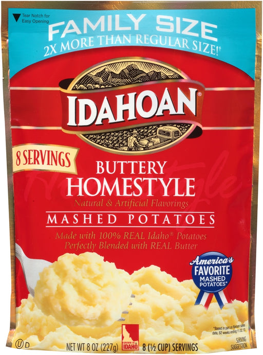 Idahoan Buttery Homestyle Mashed Potatoes, 8 oz