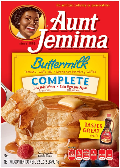 Aunt Jemima Buttermilk Pancake & Waffle Mix, 907 gr