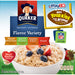 Quaker Oats, Instant Oatmeal, Flavor Variety, 52 pack - 12 oz