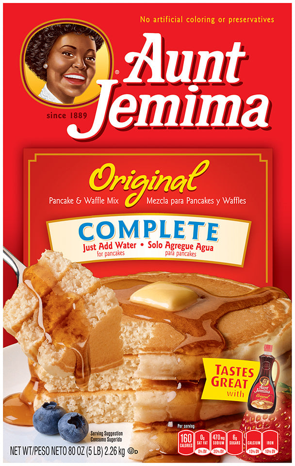 Aunt Jemima Original Pancake & Waffle Mix, Just Add Water, 5 lbs
