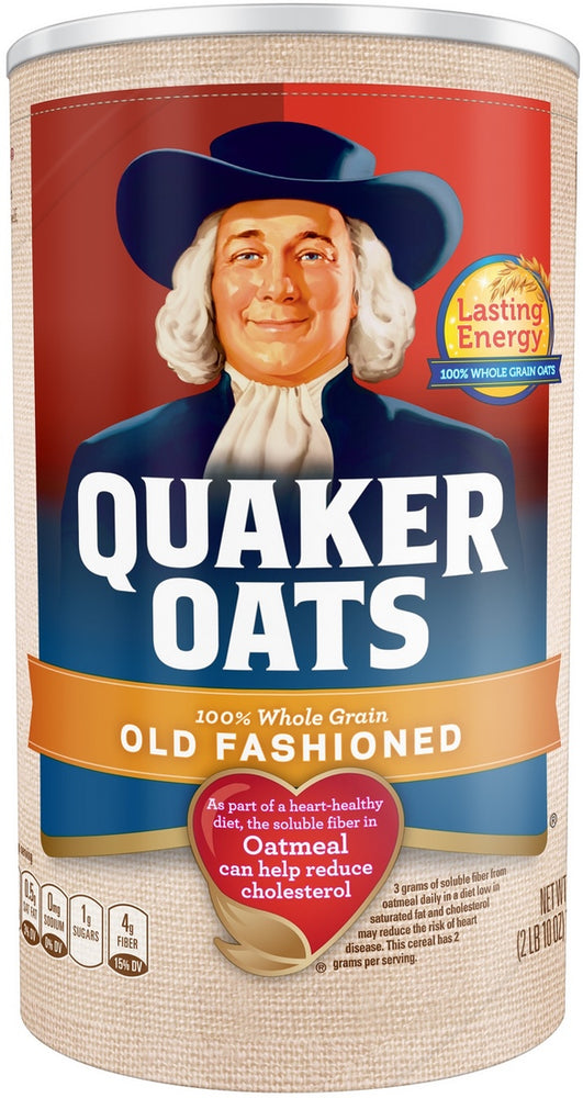 Quaker Oats Old Fashioned 100% Whole Grain, 42 oz