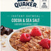 Quaker Instant Oatmeal, Cocoa & Sea Salt, 252 gr (8.8 oz)