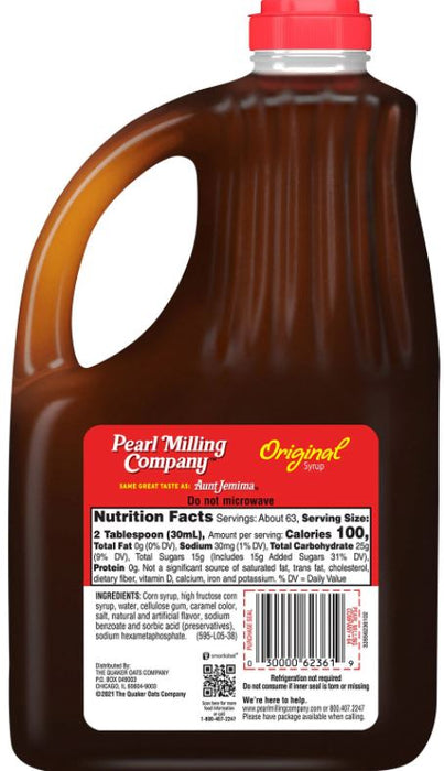 Pearl Milling Company Original Syrup, 64 oz