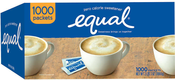 Equal Zero Calorie Sweetener, 1000 ct