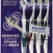 Oral-B 3D White Luxe 4 Pack Pulsar Battery Powered Toothbrushes, 4 ct