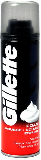Gillette Shaving Foam, Regular Skin, 200 ml