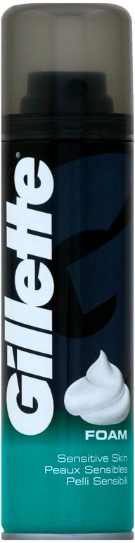 Gillette Shaving Foam, Sensitive Skin, 200 ml