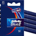 Gillette Blue II 5-Pack Disposable Razors Fixed Head, 5 ct