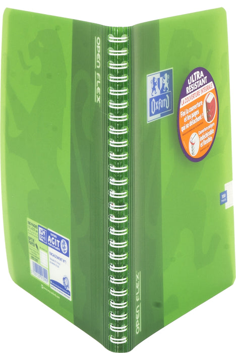 Oxford Open Flex Ultra Resistant Wirebound Notebook, 100 sheets