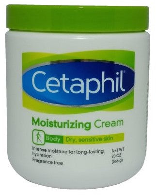 Cetaphil Moisturizing Cream for Dry & Sensitive Skin, 2 x 20 oz
