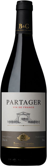 B&G Barton & Guestier Partager Red Wine, 12% Vol., 750 ml