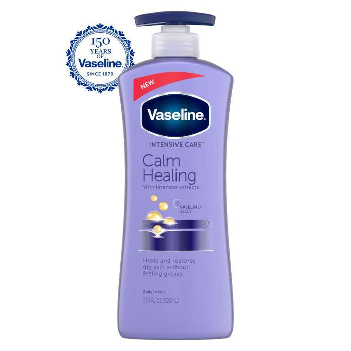 Vaseline Intensive Care Calm Healing Lotion With Lavender Extracts , 20.3 oz