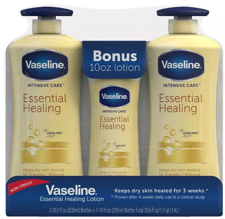 Vaseline Intensive Care Advanced Repair Lotion, 3-Pack, 50.6 oz