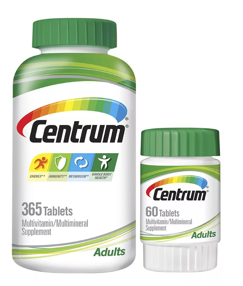 Centrum Adult Multivitamin Tablets, 365 + 60 ct