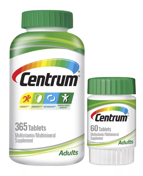 Centrum Silver Multivitamin For Adults 50+, Multimineral Supplement, 325 ct