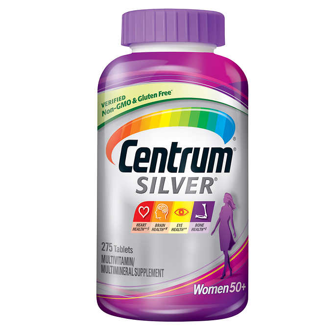 Centrum Silver Women 50+ Multivitamin Supplement , 275 ct