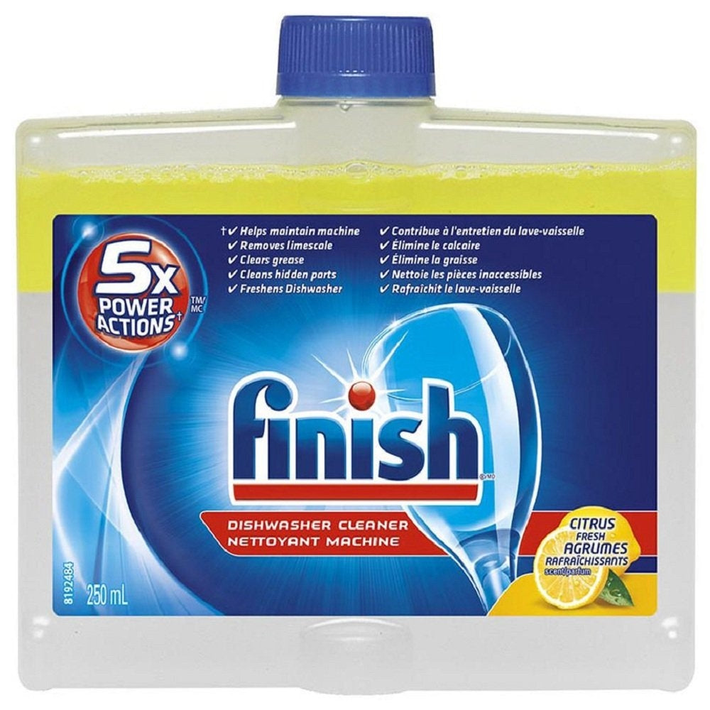 Finish Dishwasher Cleaner, Lemon, 250 ml