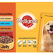 Pedigree Adult Dog Pouches Favourites In Jelly, Variety Pack, 12 x 100 gr