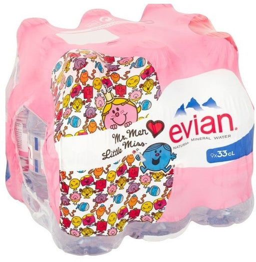 Evian Mineral Water for Kids, 9 x 330 ml