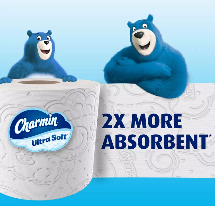 Charmin Ultra Soft Toilet Paper Mega Rolls, 32 ct