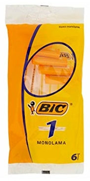 Bic Monolama Razors, 6 ct