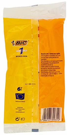 Bic Monolama Razors, 6 ct