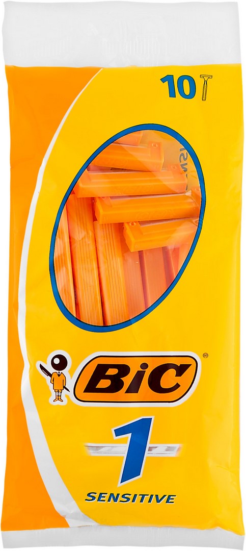 Bic Single Blade Disposable Razors, Sensitive, 10 ct