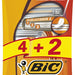 Bic Disposable Shavers for Sensitive Skin with Aloe and Vatamin E, 6 ct