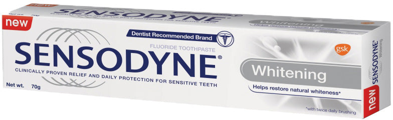 Sensodyne Whitening Toothpaste, 4 oz