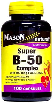 Mason Natural Super B-50 Complex , 100 ct