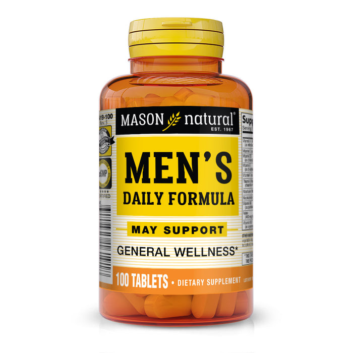 Mason Natural Men's Daily Formula Tablets , 100 ct