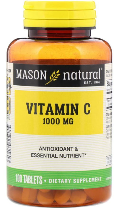 Mason Natural Vitamin C, 1000 mg , 100 ct