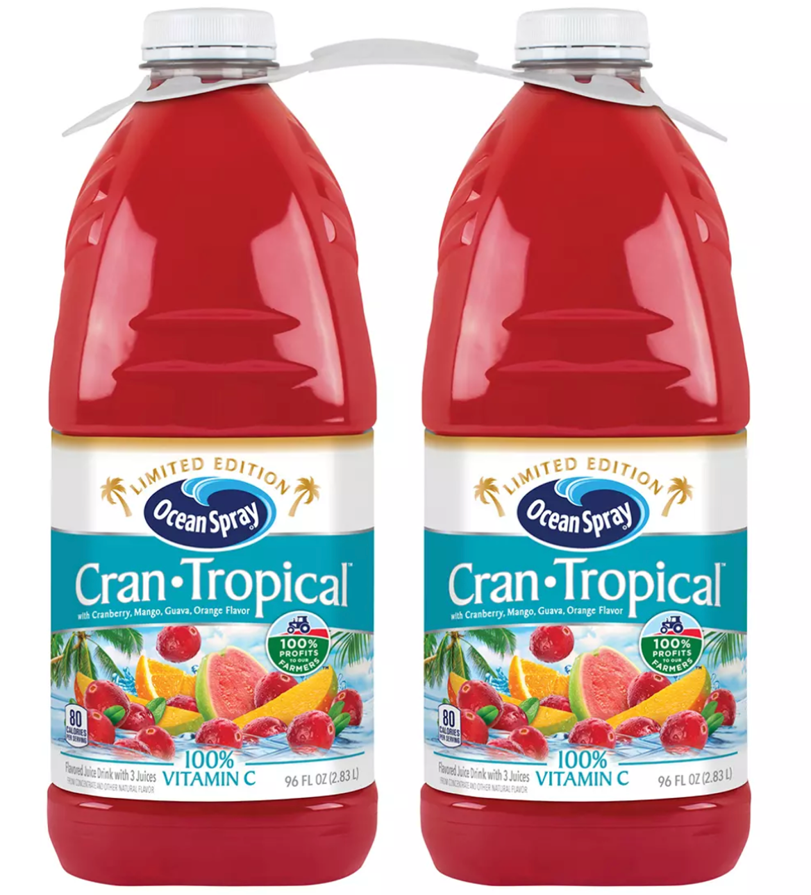 Ocean Spray Can-Tropical Juice, 2-Pack x 96 oz —