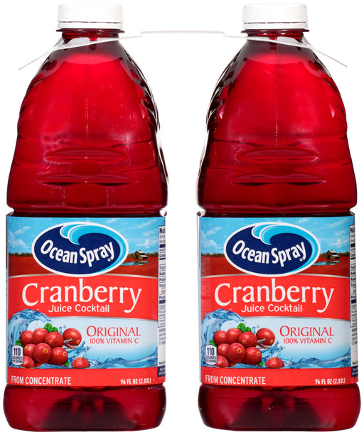 Ocean Spray Cranberry Juice Cocktail, 100% Vitamin C, 2 x 96 oz