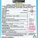 Listerine Cool Mint Antiseptic Mouthwash, 2 x 1.5 L