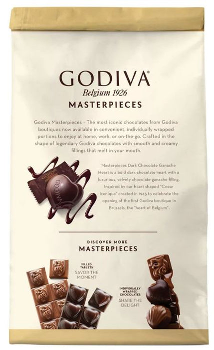 Godiva Masterpieces Dark Chocolate Ganache Heart, 13.4 oz