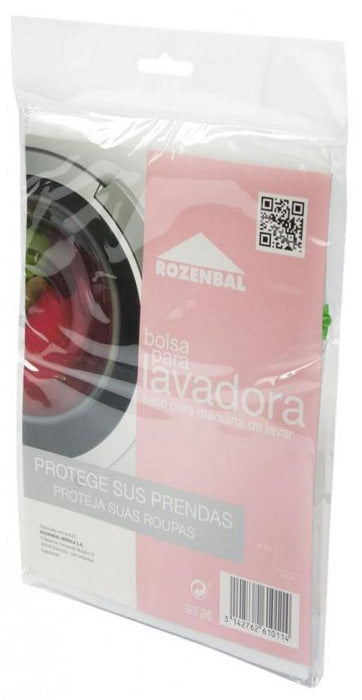 Rozenbal Double Cloths Bag for Washing Machine, 40 x 25 cm
