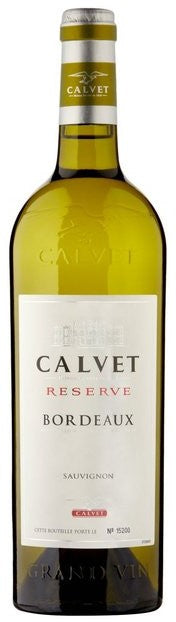 Calvet Reserve Bordeaux Sauvignon White Wine, 12% Vol., 750 ml