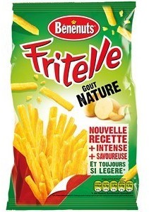 Benenuts Fritelle Potato Sticks, Natural, 150 gr